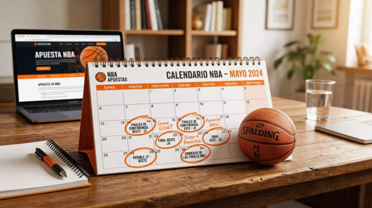 Calendario de la temporada NBA con fechas importantes para apuestas